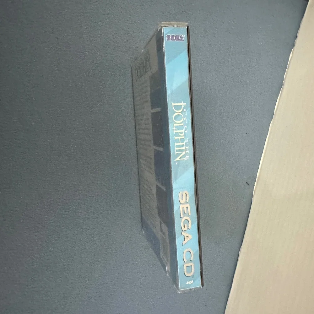 Ecco the Dolphin Sega CD 1993 Retro Video Game CIB with Manual 4408 READ